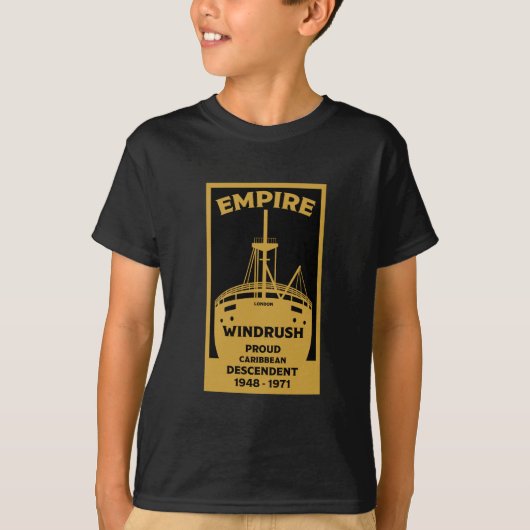 世代のWindrush Tシャツ (正面)