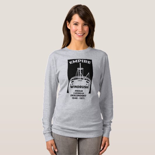 世代のWindrush Tシャツ (正面フル)