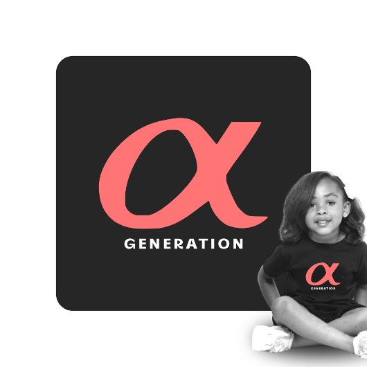 世代ALPHA 2010-2024 | ベビーTシャツ | DP7Art