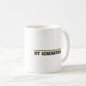 世代Xマグカップ コーヒーマグカップ (正面右)