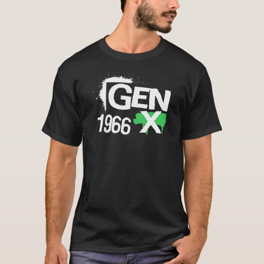 世代X世代X 1966 Tシャツ (正面)