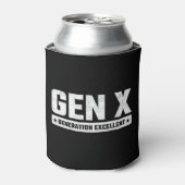 世代X世代Xer世代Excellent世代X 缶クーラー (缶正面)