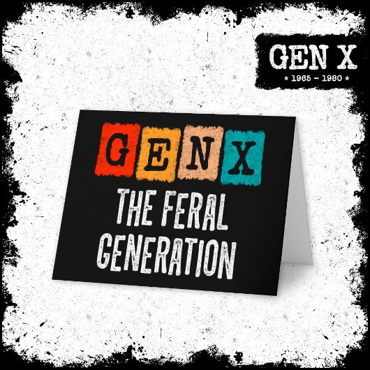 世代X世代Xer世代X世代Feral世代 カード