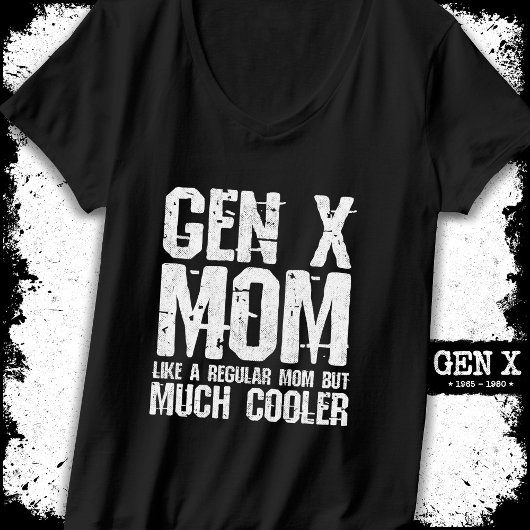 世代X母Gen Xer母60s 70s 80s母Gen X Tシャツ