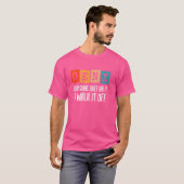 世代X – それを歩いて行く上の汚れを擦り落とす – F Tシャツ (正面フル)