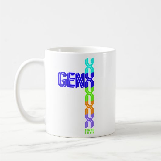 世代X コーヒーマグカップ (左)