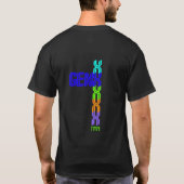 世代X Tシャツ (裏面)
