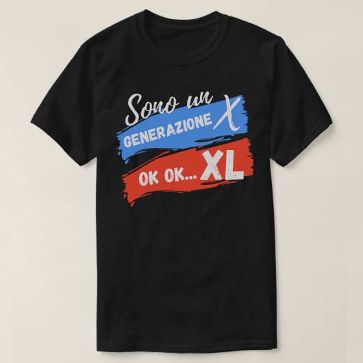 世代XL 3 Tシャツ (デザイン正面)