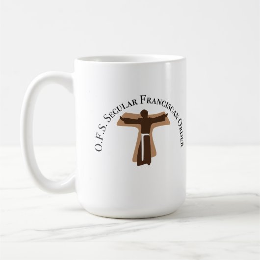 世俗フランシスコ会マグ コーヒーマグカップ (左)