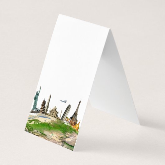 世俗旅行代理店の名刺 名刺 (裏面)