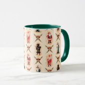 世俗的なサンタ マグカップ (正面右)