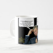 世俗的な思考 コーヒーマグカップ (正面左)