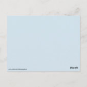 世俗的な手はがき ポストカード (裏面)