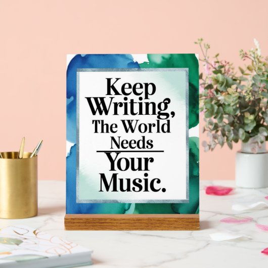 世保界は君の音楽を必要としている アクリルサイン (ウェディング)