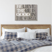 世信じ界の画布は好い キャンバスプリント (インサイチュ (寝室))