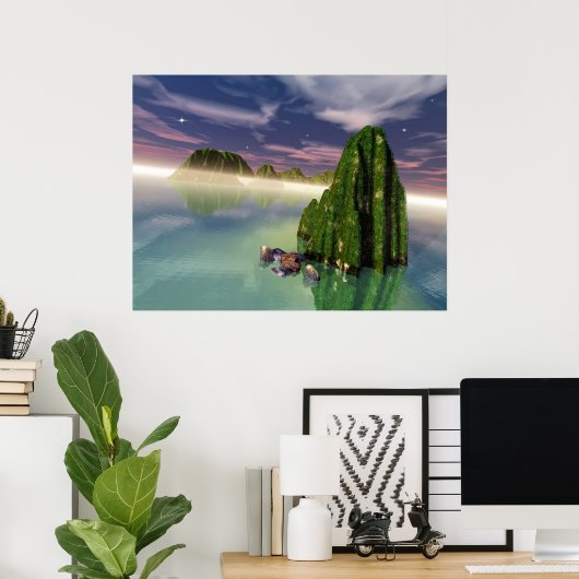 世失った界 ポスター (ホームオフィス)