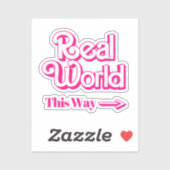 世実在界:この方法 シール (シート)