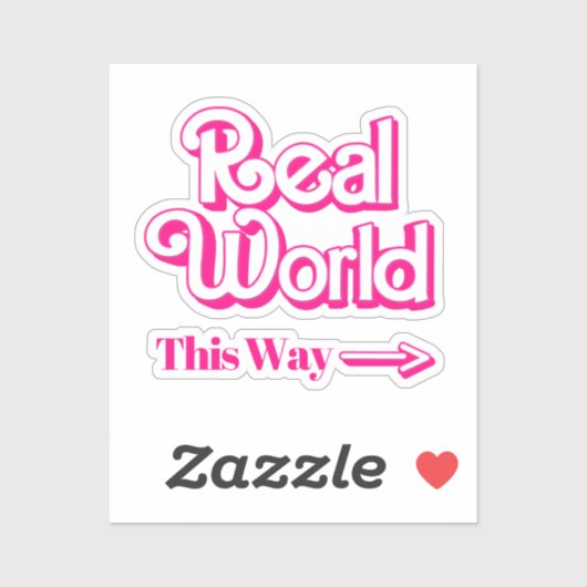 世実在界:この方法 シール (シート)