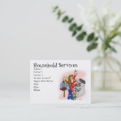 世帯サービス 名刺 (スタンド正面)