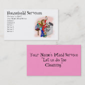 世帯サービス 名刺 (正面/裏面)