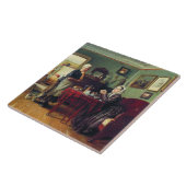 世帯会話（Konstantin Makovsky著） タイル (側面)