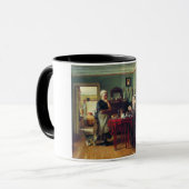 世帯会話（Konstantin Makovsky著） マグカップ (正面左)