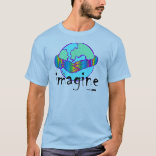 世想像世界平和 Tシャツ
