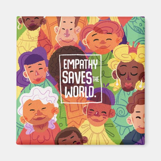 世救界の共感 マグネット (正面)