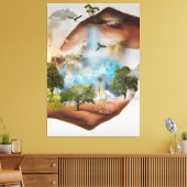 世救界 キャンバスプリント (インサイチュ (リビング))