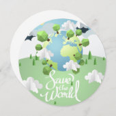 世救界 招待状 (正面/裏面)