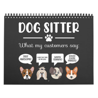 世最高のの中の犬 カレンダー