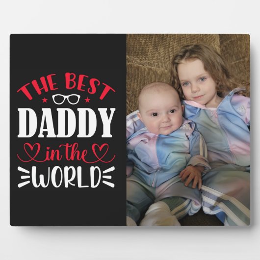世最高の界のパパ フォトプラーク (正面)