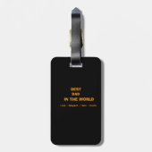 世最高の界のパパ ラゲッジタグ (裏面縦)