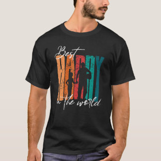 世最高の界のパパ Tシャツ