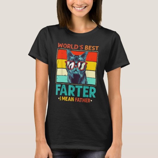 世最高の界のファーターとは父のシャツカ最高のト・ダ Tシャツ (正面)
