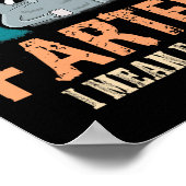 世最高の界のファーター私は父の猫のパパを意味する ポスター (角)