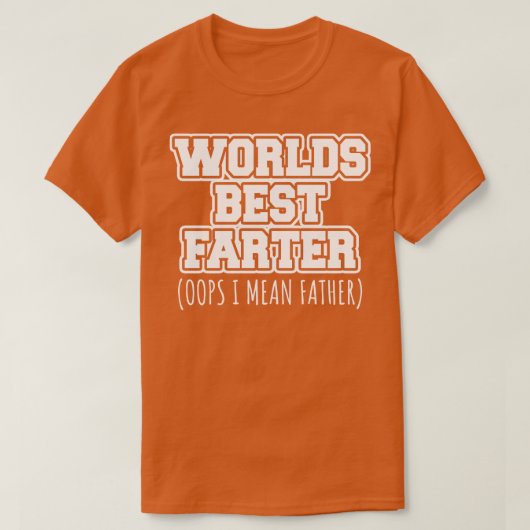 世最高の界の中は父親だ Tシャツ (デザイン正面)