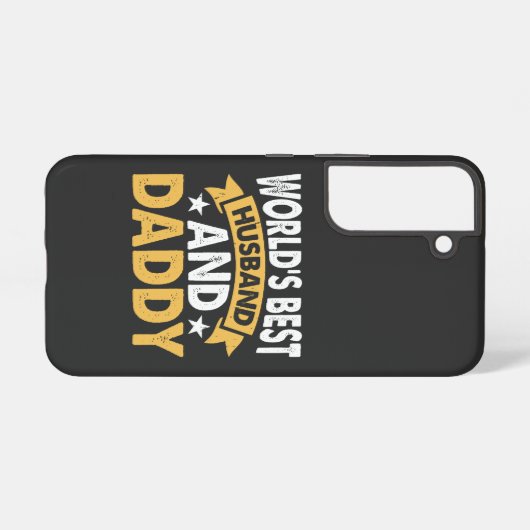 世最高の界の夫 SAMSUNG GALAXYケース (裏面横)