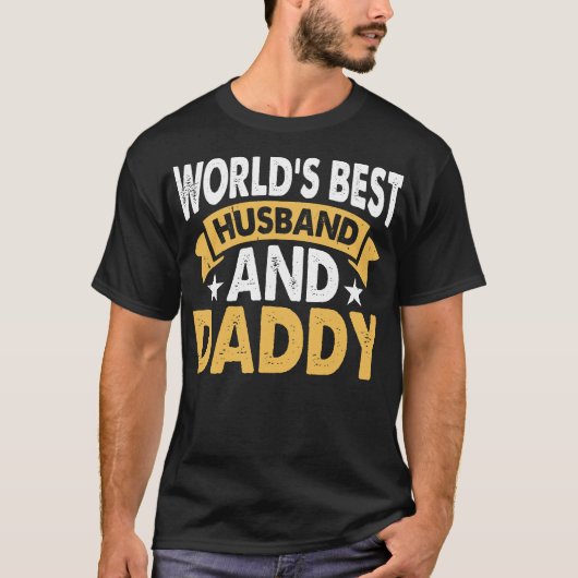 世最高の界の夫 Tシャツ (正面)