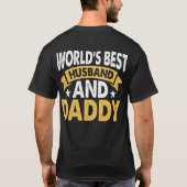 世最高の界の夫 Tシャツ (裏面)