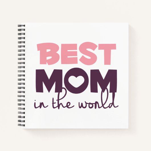 世最高の界の母の日の母 | ゲストブック ノートブック (正面)