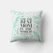 世最高の界の母の日の母 |装飾用クッション クッション (裏面)