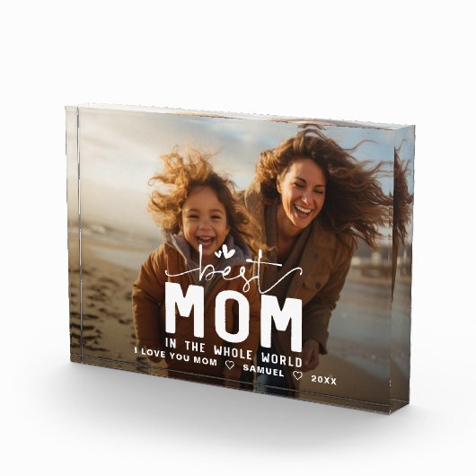 世最高の界の母の日 フォトブロック (右)