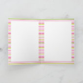 世最高の界の母カラフルファッション カード (内部)