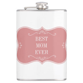 世最高の界の母ピンクのフレーム フラスク