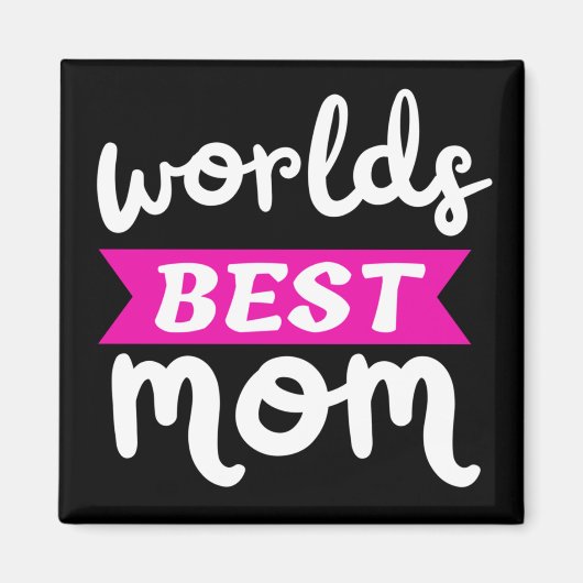 世最高の界の母 マグネット (正面)