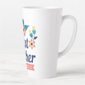 世最高の界の母 |母の日 カフェラテマグ (右)