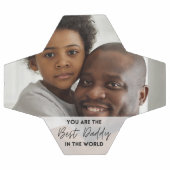 世最高の界の父の日の写真のパパ  サッカーボール (フラット)