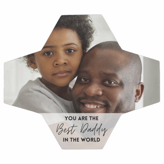 世最高の界の父の日の写真のパパ  サッカーボール (フラット)