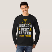 世最高の界の父 Tシャツ (正面フル)